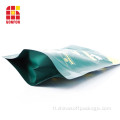 Pasadyang mga bag ng alagang hayop stand-up pouch na may print na tapusin ng UV